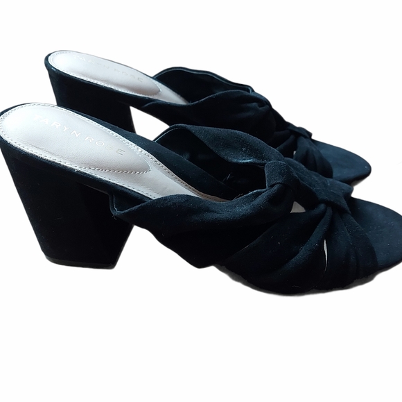 Taryn Rose Lana Slides black suede - Picture 11 of 14